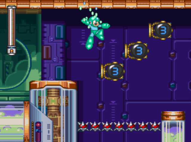 Mega Man 7 screenshot - Burst Man